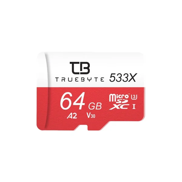 کارت حافظه microSD HC تروبایت مدل 533X-A1- V30 کلاس 10 استاندارد UHS-I U3 ظرفیت 64 گیگابایت